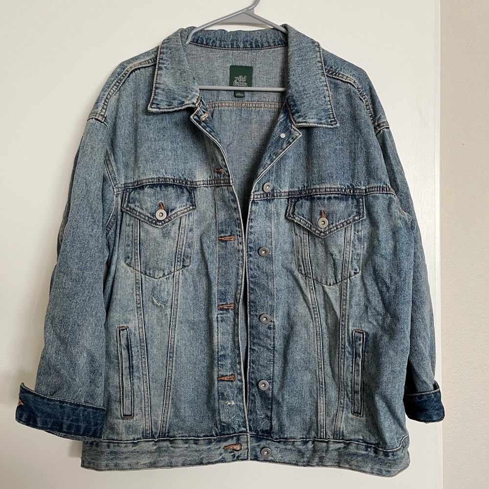 Target Wild Fable Oversized Denim Jacket